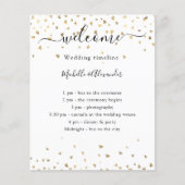 Programme de chronologie mariage coeur d'or bienve (Devant)