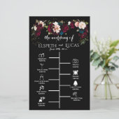 Programme de chronologie Mariage noir et bijoux (Debout devant)