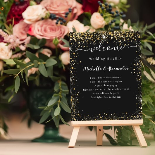 Programme de chronologie mariage or noir