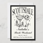 Programme de cocktail social pour enterrement de v (Devant)