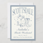 Programme de cocktail social pour enterrement de v (Devant)