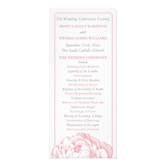 Programme de collecte de Mariages floraux de Prett (Devant)