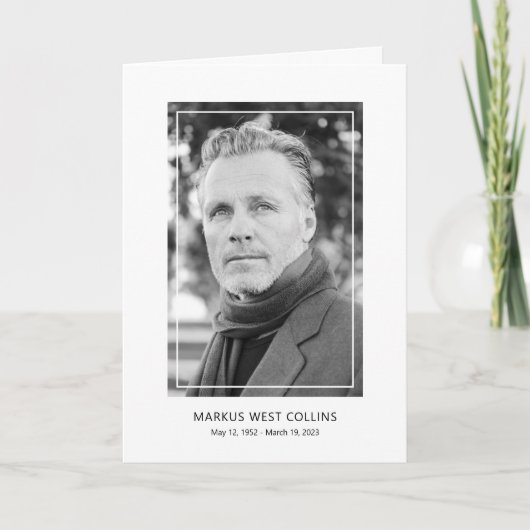 Programme de commémoration de la fête moderne (Devant)