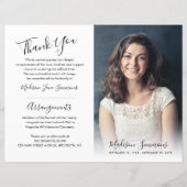 Programme de commémoration de l'ordre funéraire (Devant)