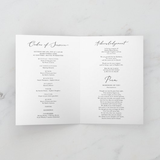 Programme de commémoration de l'ordre funéraire du (Intérieur)