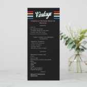 Programme de fête d'anniversaire rétro 40 ans 1986 (Debout devant)
