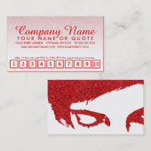 programme de fidélité à la parties scintillant emo (Devant / Derrière)