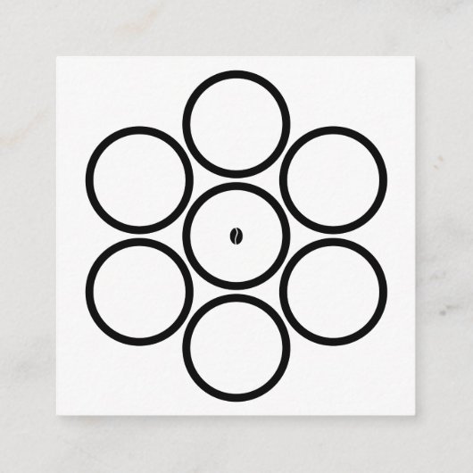 programme de fidélité café carré (Dos)