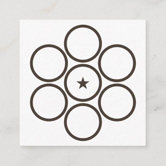 programme de fidélité café carré (Dos)