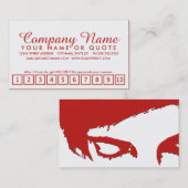 programme de fidélité de style d'emo (Devant / Derrière)