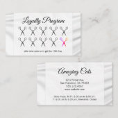 Programme de fidélité / Draperie de soie / Stylist (Devant / Derrière)