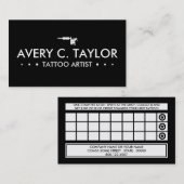 Programme de fidélité du TATOUAGE 3dots (Devant / Derrière)