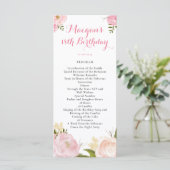 Programme de fleurs aquarelles romantiques - SUR M (Debout devant)