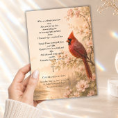Programme de funérailles en mémoire d'un cardinal