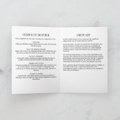 Programme de funérailles moderne plié en 4 pages a (Intérieur)