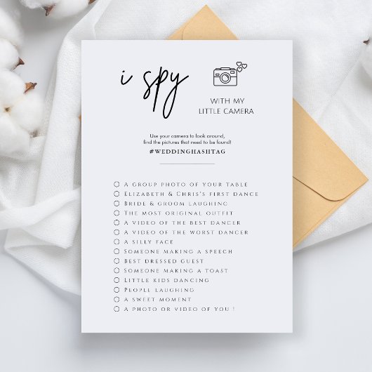 Programme de jeu de chasse photo de mariage espion