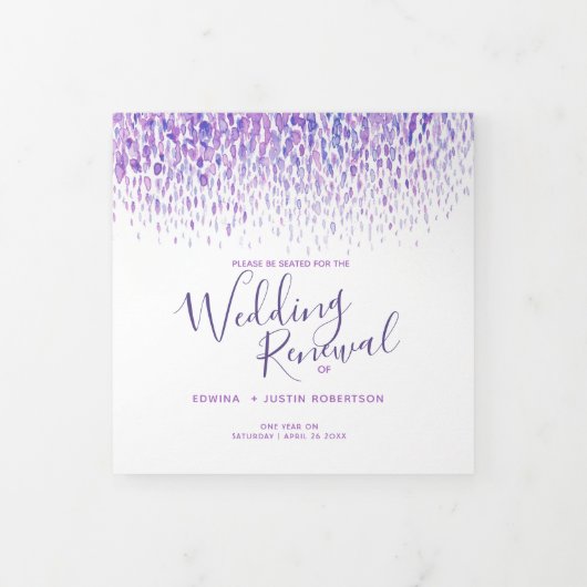 Programme de la cérémonie de renouvellement du mar (Protection)