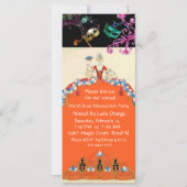 Programme de la fête masquée ORANGE LADY aux masqu (Dos)