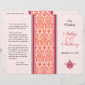 Programme de la pastèque et du corail Mariage dama (Devant / Derrière)