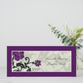 Programme de l'église mariage - Tourbillon floral  (Debout devant)