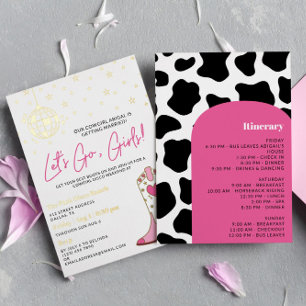 Programme de l'enterrement de vie de jeune fille C
