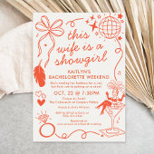 Programme de l'enterrement de vie de jeune fille d