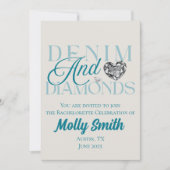 Programme de l'enterrement de vie de jeune fille W (Devant)