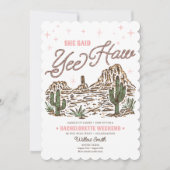 Programme de l'enterrement de vie de jeune fille W (Devant)