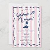 Programme de l'enterrement de vie de jeune fille W (Devant)