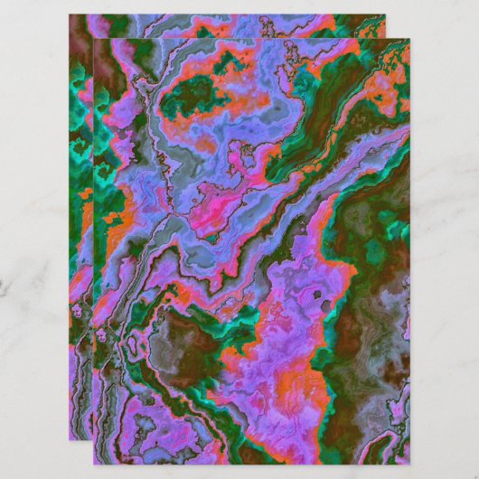 Programme de marbre aigre (Devant / Derrière)