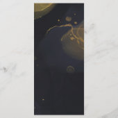 programme de marbre noir et or (Dos)