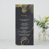 programme de marbre noir et or (Debout devant)