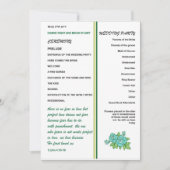 PROGRAMME DE MARIAGE (Devant)