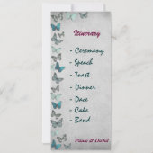 Programme de Mariage (Dos)