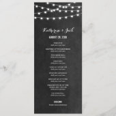 Programme de mariage à cordes de charbon (Devant)