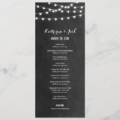 Programme de mariage à cordes de charbon (Devant)