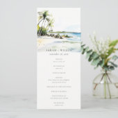Programme de mariage à destination côtière tropica (Debout devant)