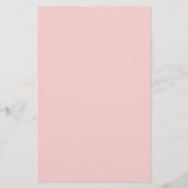 Programme de mariage à rouleau musical rose oiseau (Dos)