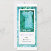 PROGRAMME DE MARIAGE AMOUR PAON MONOGRAMME Sarcell (Devant)