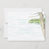 Programme de mariage au lac (Dos)