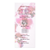 Programme de mariage aux orchidées Phalaenopsis Ma (Dos)