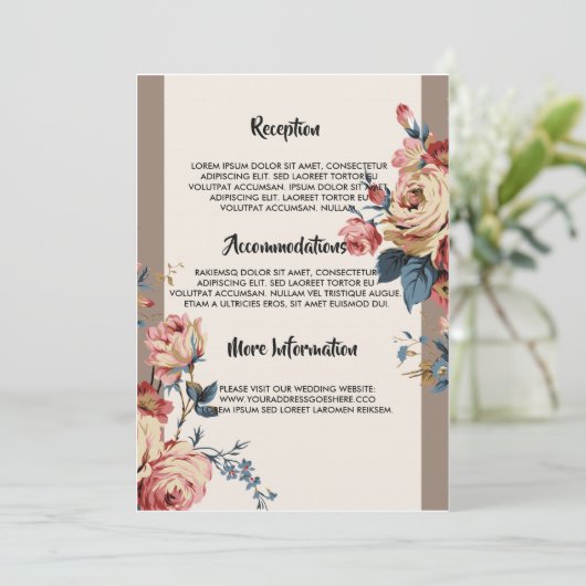 programme de mariage bien-aimé (Debout devant)