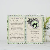 Programme de mariage (Bifold Design) (Debout devant)