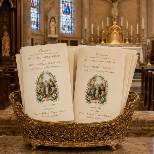 Programme de Mariage Catholique à Cana Messe Nupti