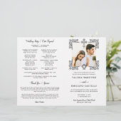 Programme de mariage catholique bilingue espagnol (Debout devant)