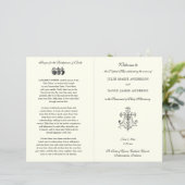 Programme de mariage catholique de la Croix marial (Debout devant)