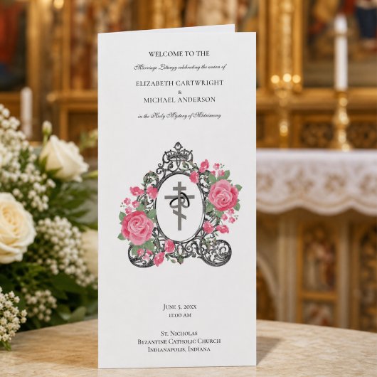 Programme de mariage catholique orthodoxe byzantin