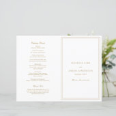 Programme de mariage catholique traditionnel et in (Debout devant)