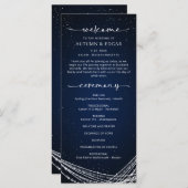 Programme de mariage céleste (Devant / Derrière)