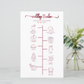 Programme de Mariage Cocktail - Icon Mariage de Bi (Debout devant)